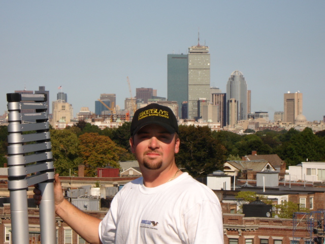 Matt Grady with Boston Skyline