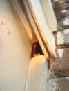Chimney entry point.